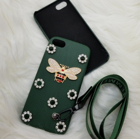 Iphone 7&8 Luxury 3D Metal Bee Pearl Case - Picture 8 of 8